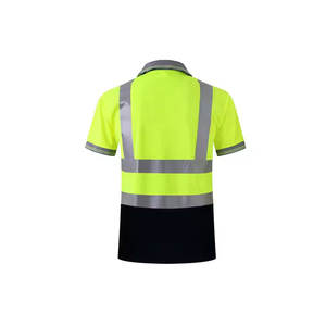 Camisetas de Trabajo de Seguridad Reflectantes de Alta Visibilidad Personalizadas, Último Estilo, Uniformes de Trabajo Transpirables - Product Image 6