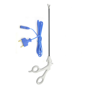 Porte-aiguille laparoscopique manuel de qualité supérieure avec pinces à ciseaux Jeu d'instruments en métal pour simulateur laparoscopique - Product Image 4