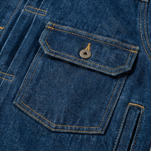 Chaqueta Vaquera de Invierno para Hombre de Alta Calidad, Hecha a Medida, con Cuello Alto, Logotipo Frontal, Reversible, Último Diseño, Ropa Exterior - Product Image 5