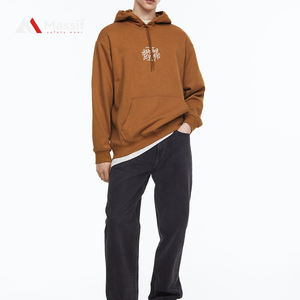 Sudadera de invierno de gran tamaño personalizada pulóver estilo callejero a granel liso en blanco hecho de poliéster/algodón para la temporada de otoño - Product Image 2