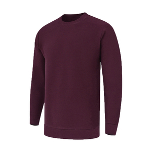 Sudadera de Cuello Redondo con Logotipo Personalizado para Hombre, 100% Algodón, Diseño Sólido, Alta Calidad - Product Image 1