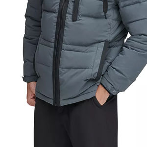Vestes matelassées à capuche pour hommes adultes, 100% impression de logo personnalisée, qualité supérieure, prix bas, streetwear, mode, manteaux matelassés - Product Image 4
