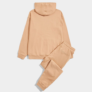 Conjunto Deportivo de 2 Piezas para Hombre, Personalizado, Muy Demandado en 2025, Transpirable, de Felpa, 100% Algodón, 500GSM, Talla Grande, Invierno, Estilo Urbano, Color Sólido - Product Image 2