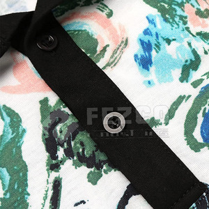 Polos de hombre de manga corta hechos en poliéster y algodón 100% al por mayor, camisetas de polo de golf lisas - Product Image 6