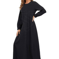 Vente en gros Robe musulmane design durable Abaya de Dubaï Style femme Abaya Hijab à la mode Abaya