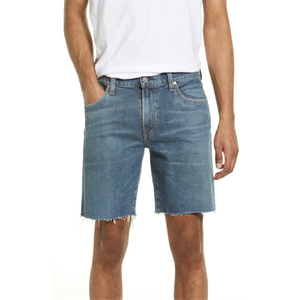 Citizens of Humanity Pantaloncini in denim Adler da uomo, taglia 36, vita alta, orlo grezzo, traspiranti, stampa vintage, lavaggio chiaro, per l'estate - Product Image 1