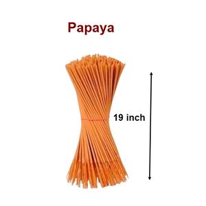 Bâtonnets d'encens 19 pouces Top Selling Papaya Natural Encens Sticks Bulk Supply (Orange) - Product Image 1