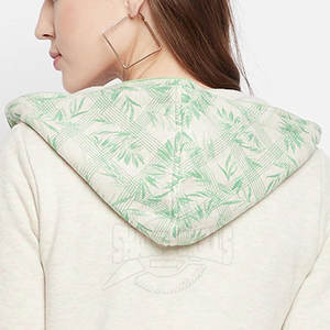 Latest Casual <b>Winter</b> <b>Coat</b> <b>with</b> Breathable <b>Hood</b> <b>for</b> <b>Women</b> Long Sleeve Sublimation Sweatshirt Easy Fashion <b>with</b> Front Logo - Product Image 6