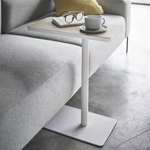 Innovative Unisex Minimalist Industrial Style Live Edge <b>Walnut</b> Frame Side Table Stainless Steel Yamazaki Accessory for Handbags - Product Image 5