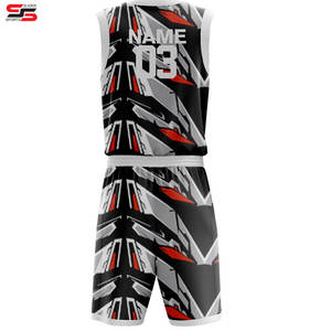 Ropa deportiva, uniformes de baloncesto en tela de poliéster 100%, hecho a medida, uniformes de ropa de equipo de baloncesto de alta calidad - Product Image 2