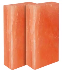 Dalle de sel de l'Himalaya noir de Style Feng Shui poli de haute qualité avec support en fer pour la cuisine décor à la maison artisanat naturel lampe à sel - Product Image 1