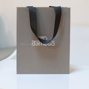 Medium Luxury Custom Paper Bags for Jewelry & Gift Packaging Exclusive Branding with Stylish Detailing for Strength - Product Image 2