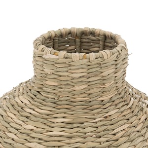 New Arrival Eco Friendly Wicker Seagrass Floor <b>Vase</b> <b>Tall</b> Shape Natural Stripe Handmade Decorative <b>Vase</b> For Wholesale Export - Product Image 4