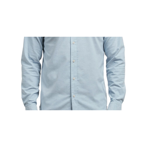 Camicia Casual Oxford Elasticizzata da Uomo Volcom 100% Cotone Popeline Antipiega con Colletto a Cappuccio Blu Taglie dalla Small alla 6XL per il Lavoro - Product Image 4