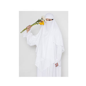 2024 dernière couleur à venir blanc dubaï Offre Spéciale femmes musulmanes robe abaya khimar disponible à un prix abordable - Product Image 1