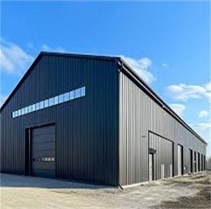 Ánh sáng trọng lượng Modular đúc sẵn Kết Cấu Thép xây dựng khung kim loại kho hậu cần nhà máy Barn Kit hội thảo kim loại đổ - Product Image 3