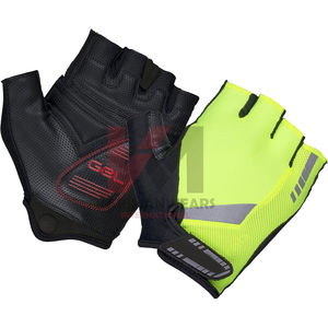 High Quality Leather Stylish Cycling Gloves for Men and Women Winter Sports <b>Kids</b> Breathable Half Finger BY KARIMAN MANUFACTURING - Product Image 1