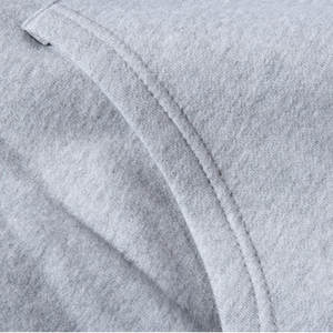 เสื้อฮู้ดผ้าฟลีซแบบสวมหัวสำหรับฤดูหนาว พิมพ์ลายเส้นคลื่นเสียง ปักโลโก้ตามสั่ง สำหรับทุกเพศทุกวัย รับผลิตแบบ OEM - Product Image 3