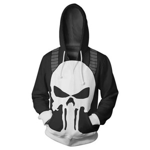 Sweat-shirt décontracté à capuche pour homme avec impression numérique 3D, design doublé pour l'hiver, streetwear et cosplay anime, méthode de tissage tricoté - Product Image 4