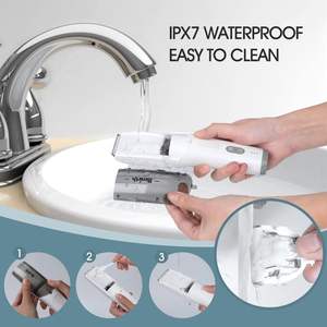Cortadora de Pelo para Bebés Recargable por USB, Silenciosa, Inalámbrica, Resistente al Agua, con Batería - Product Image 4