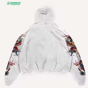 Heavyweight Streetwear 2026 Oversized <b>Acid</b> Washed Blank Unisex Hoodie <b>Drop</b>-Shoulder Fleece/French Terry 100% Cotton Sweatshirts - Product Image 5