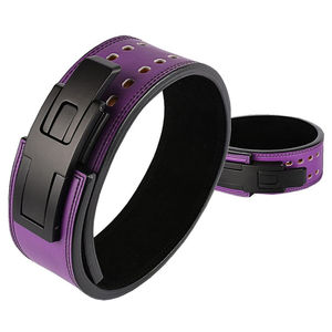 Nuevo cinturón de palanca de levantamiento de pesas de cuero de vaca de 10mm/cinturón de hebilla de palanca de elevación de potencia de 13mm al por mayor - Product Image 2