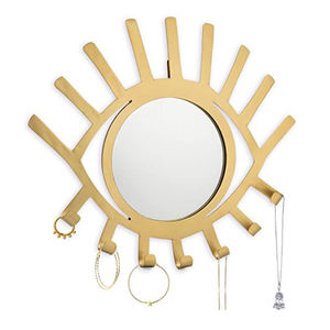 Espejo de estilo nórdico de buena calidad, marco de forma ovalada de ojo Vintage moderno, espejo de pared de diseño decorativo - Product Image 1