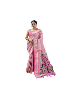 ส่วนผสมพิเศษของ Kanchipuram และ paithani Saree เสื้อผ้าอินเดียและปากีสถาน - Product Image 1