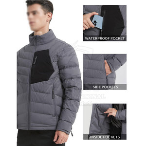 Chaquetas Acolchadas con Estilo, Corte Holgado, Cálidas y Aislantes, Chaqueta Urbana de Moda, Ropa Casual de Invierno - Product Image 6
