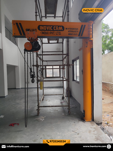 สินค้าขายดีประจำปี 2026 เครนจิ๊บ รับน้ำหนัก 0.5 - 5 ตัน สำหรับงานหนัก |   เครนยกวัสดุอุตสาหกรรมสำหรับใช้งานในอุตสาหกรรม - Product Image 1