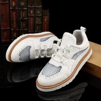 Baskets à lacets en cuir de crocodile 100% pour hommes et femmes - Style sportif, semelle intermédiaire en caoutchouc, mode vacances toutes saisons