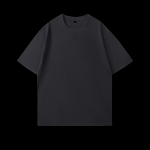 เสื้อยืดโอเวอร์ไซส์ของผู้ชายมีโลโก้ที่กำหนดเองมีแขนสั้นผ้าฝ้ายพิมพ์ลายขนาดใหญ่พิเศษ - Product Image 1