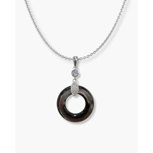 Collier pendentif perle donut - Product Image 3