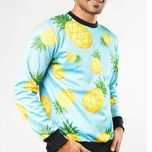 Service OEM Sweat-shirt imprimé pour hommes Vêtements décontractés Basics Meilleur prix Sweat-shirt imprimé pour hommes en matériau durable pour la vente en ligne - Product Image 5