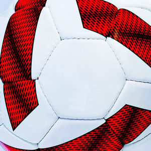 Ballon de football taille 5 personnalisée haute rétention d'air en cuir PU durable avec couture à la machine pour match d'entraînement Fournisseur de gros - Product Image 3