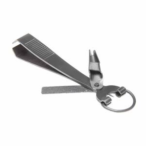 Outil de pêche à la mouche Quick Knot, pince à ligne, broche de nettoyage des yeux argentée avec aiguiseur d'hameçons - Product Image 4