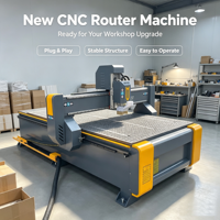 Máquina CNC Router de Fabricación China para Tallado y Grabado en Madera, 220v/380v, Router CNC Mach3 en Promoción