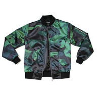Veste bomber pour homme, style varsity, matelassée en diamant, coupe ajustée, légère, softshell, veste d'hiver, pilote, fermeture éclair intégrale