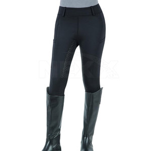 Pantalones de Montar a Caballo NEXX SPORTS al por Mayor, de Cintura Alta, Secado Rápido, Transpirables, para Mujer, Material Spandex/Nylon, Colores y Logotipo Personalizables - Product Image 3
