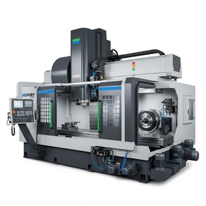 ศูนย์เครื่องจักรกลแบบสองคอลัมน์ FANUC สำหรับงานหนัก ความแม่นยำสูง โปรโมชั่นพิเศษ ประสิทธิภาพแข็งแกร่ง ผลผลิตสูง - Product Image 5