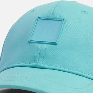 Gorro de Béisbol de 6 Paneles de Algodón, Diseño 2025, Artículo de Venta Caliente, Parche de PVC Cosido, Liso, Unisex, Ajustable, 56-58 cm, Deportivo - Product Image 4