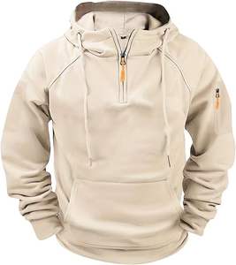 Sweat-shirts à capuche unisexes surdimensionnés en coton 100% de qualité supérieure, impression puff, impression personnalisée de luxe, hiver - Product Image 6