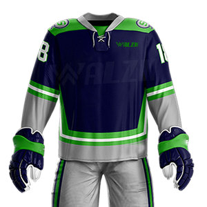 Suministro directo de fábrica Uniforme de hockey sobre hielo Mejor precio Ropa de equipo Uniforme de hockey sobre hielo para adultos - Product Image 5