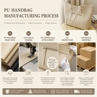 Sac fourre-tout spacieux en cuir PU souple pour femme avec poche avant zippée, idéal pour le quotidien, le travail ou le shopping, vente en gros et personnalisation