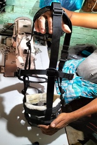 เชือกแขวนคอเกาะม้าทำจากไนลอนระบายอากาศสะดวกสบายอุปกรณ์ขี่ม้าโดย kanpur Tack - Product Image 6