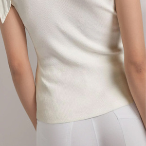 Débardeur de gym sur mesure grande taille débardeur pour femme en jersey de coton/fibre de bambou à chaud design uni - Product Image 4