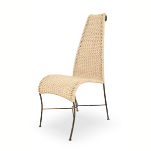 Handmade Modern Design Natural Rattan Garden Side <b>Chair</b> for Dining Park or Living Room Home Decor Furniture - Product Image 2