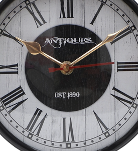 Ak Brass Aesthetic Table Decor Radiating with Modern Metal <b>Clock</b> Glow-infused Contemporary Metal <b>Desk</b> <b>Clock</b> for Home Decor - Product Image 4