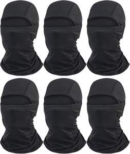 6 Pack Men's Breathable <b>Ski</b> <b>Mask</b> Full Head Shiesty Sun UV Protection <b>for</b> Summer Women's Motorcycle <b>Face</b> <b>Masks</b> Balaclavas Summer - Product Image 1