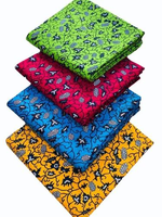 Tissu en coton imprimé africain du Botswana, motifs vibrants, vêtements de mode, tenues de mariage